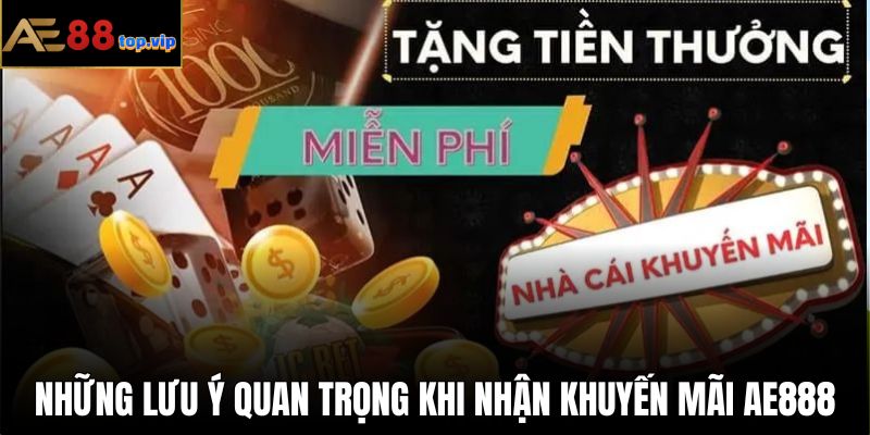 Những lưu ý quan trọng để thuận lợi nhận khuyến mãi từ nhà cái